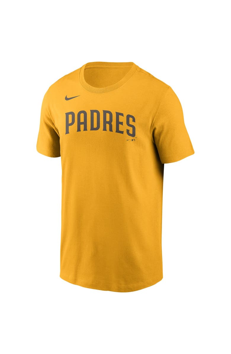 Nike Men's Nike Fernando Tatis Jr. Gold San Diego Padres Name & Number T-Shirt, Alternate, color, Gold