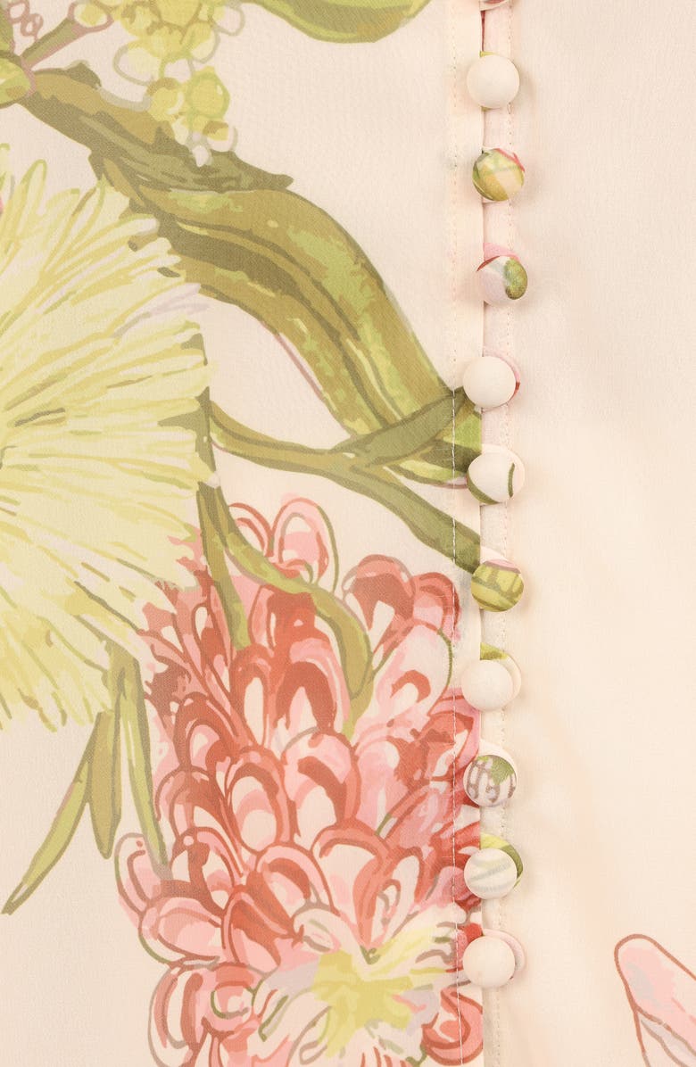 Petal & Pup Marni Floral Button-Up Shirt, Alternate, color, Native Flora