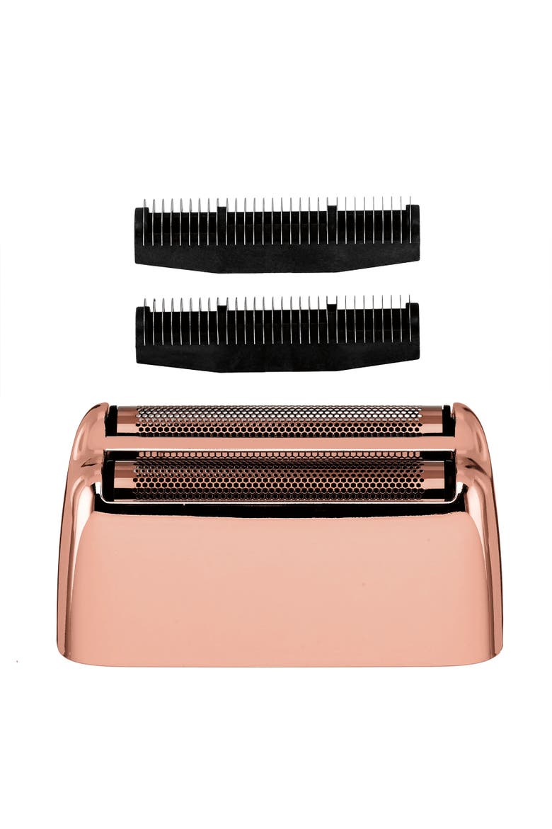 RoseFX Replacement Double-Foil Head & Cutters, Main, color, Rose Gold