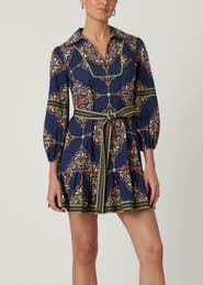 Shoshanna Evans Paltz Print Dress
