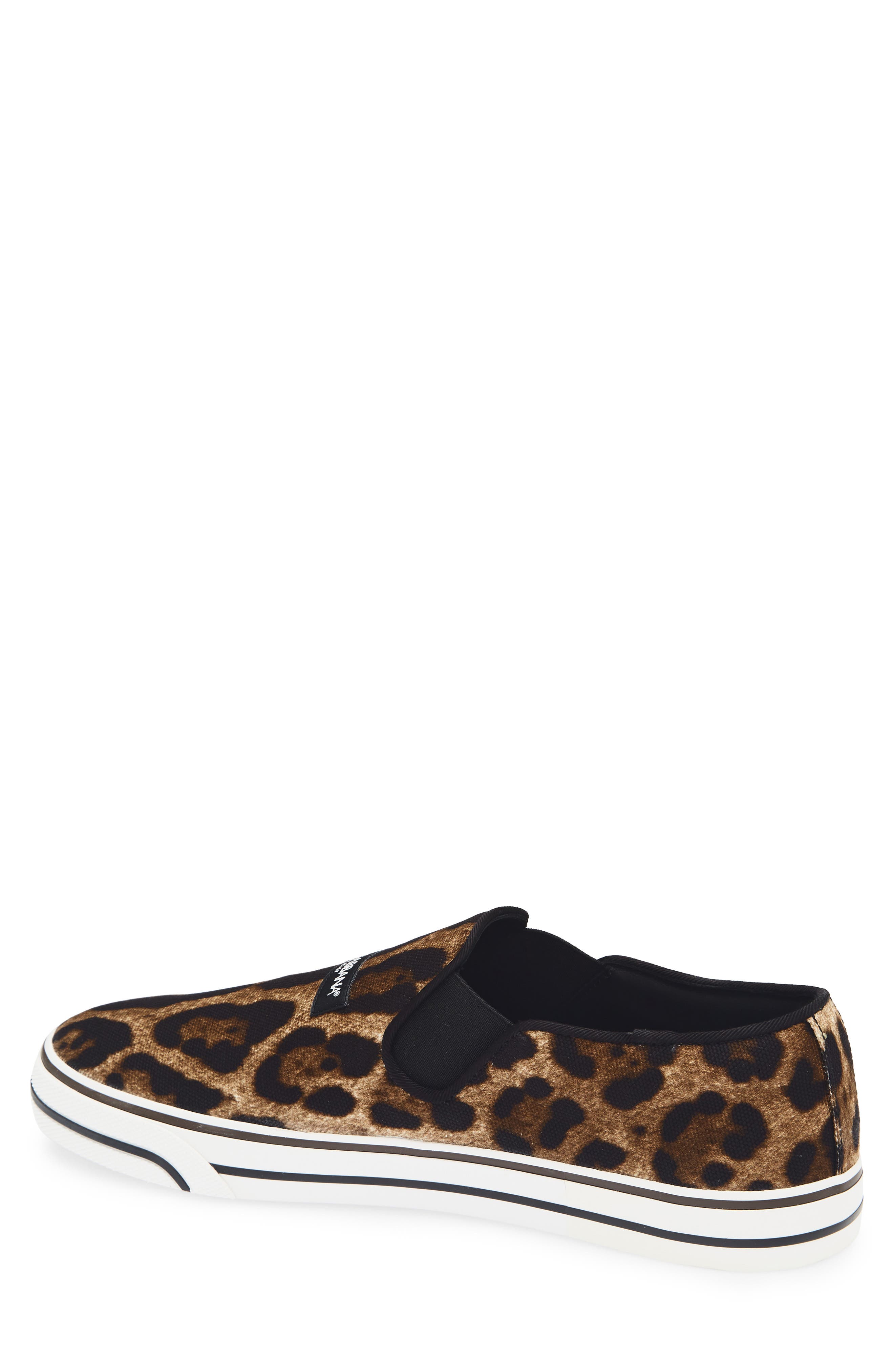 Leopard Print Canvas Sailing Sneaker, Alternate, color, LEO NEW