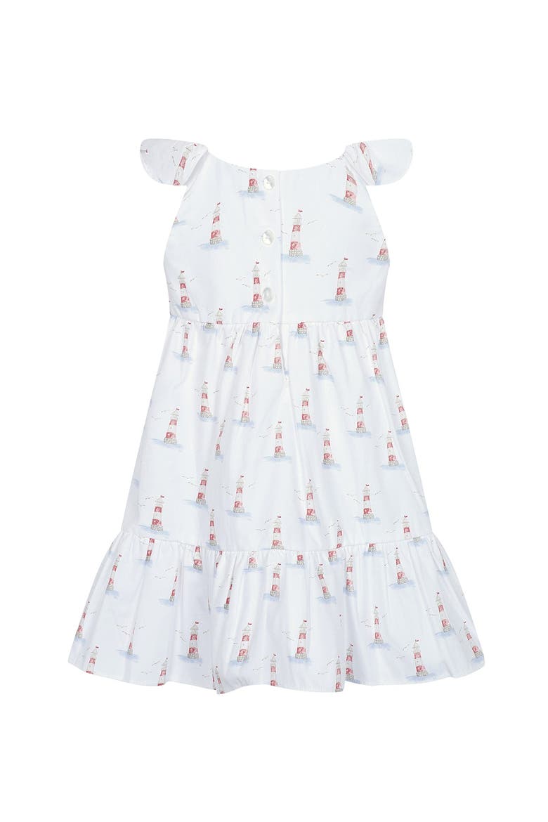Lighthouse Woven Summer Dress - Baby, Alternate, color, Blue