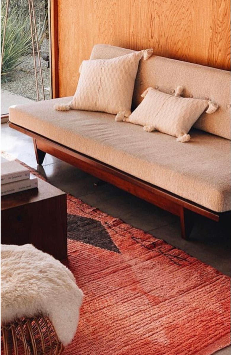 Archive New York Antigua Classic Solid Handwoven Cotton Throw Pillow, Alternate, color, White