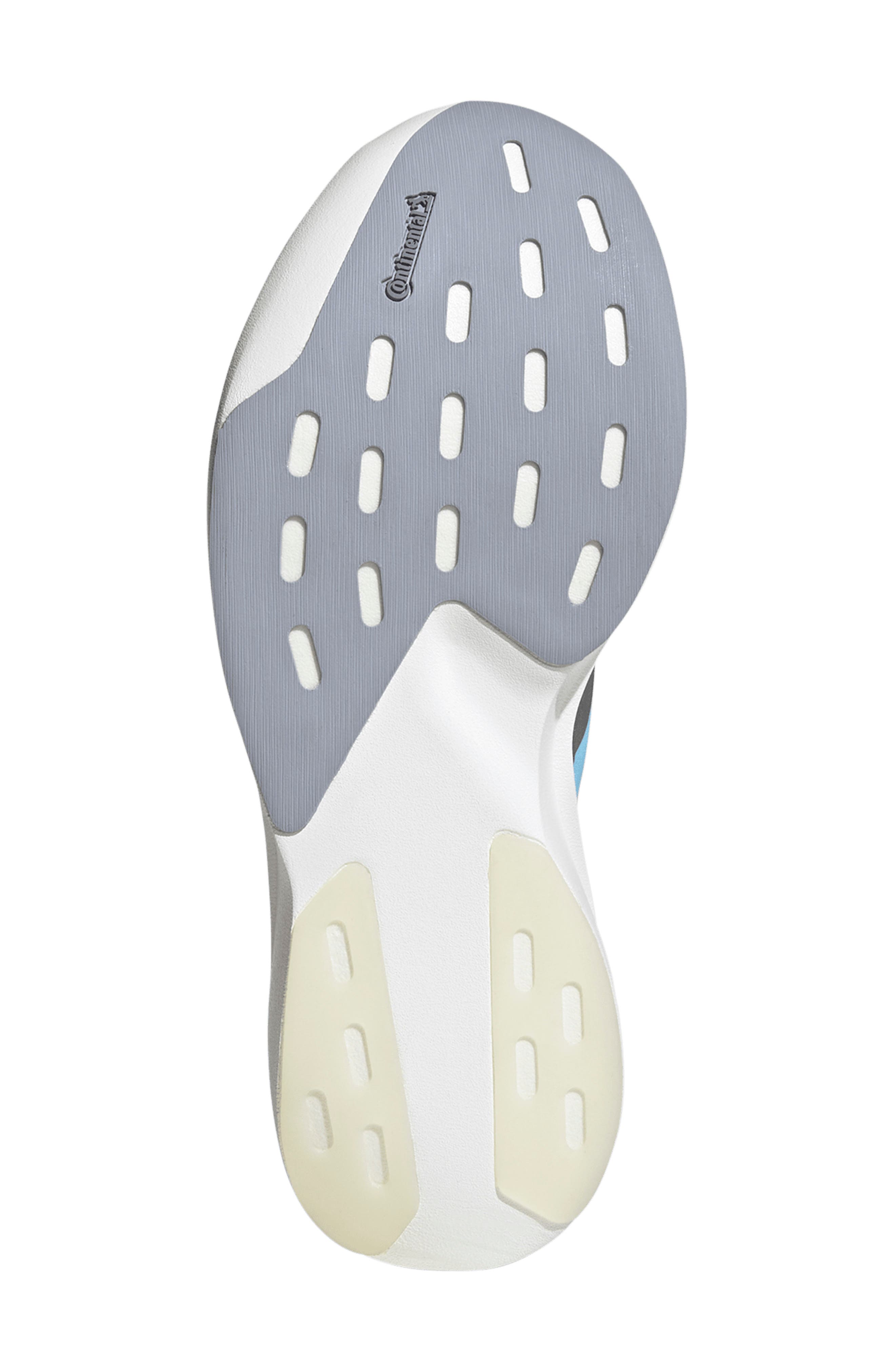Adizero Evo SL Woven Running Shoe, Alternate, color, WHITE