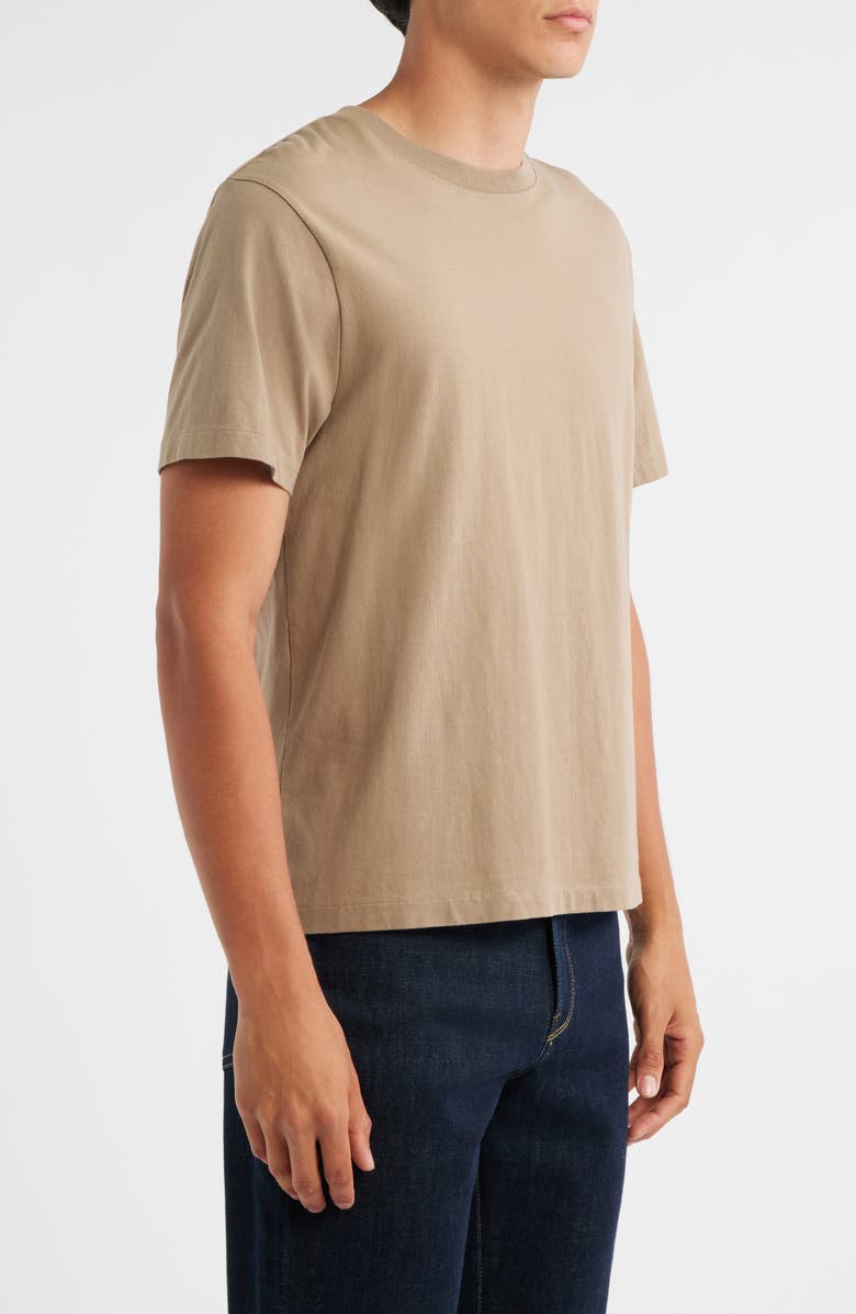 FRAME Logo Cotton T-Shirt, Alternate, color, Latte Brown