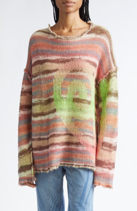 Pilgrim Loose Fit Mohair & Alpaca Blend Sweater