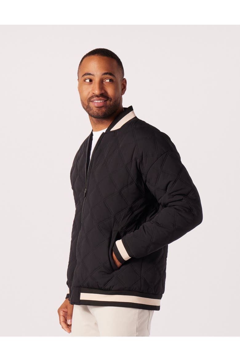 Varsity Jacket, Main, color, Black