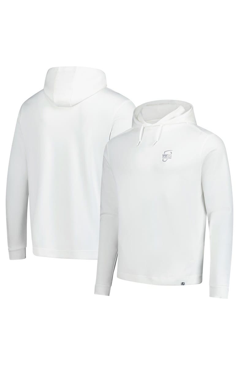 FOOTJOY Men's  White 2025 WM Phoenix Open Lightweight Pullover Hoodie, Main, color, White