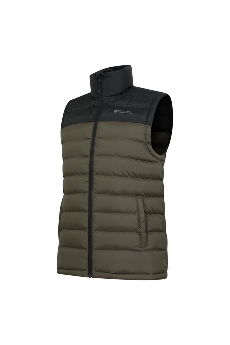 Seasons II Padded Vest, Alternate, color, Khaki Green