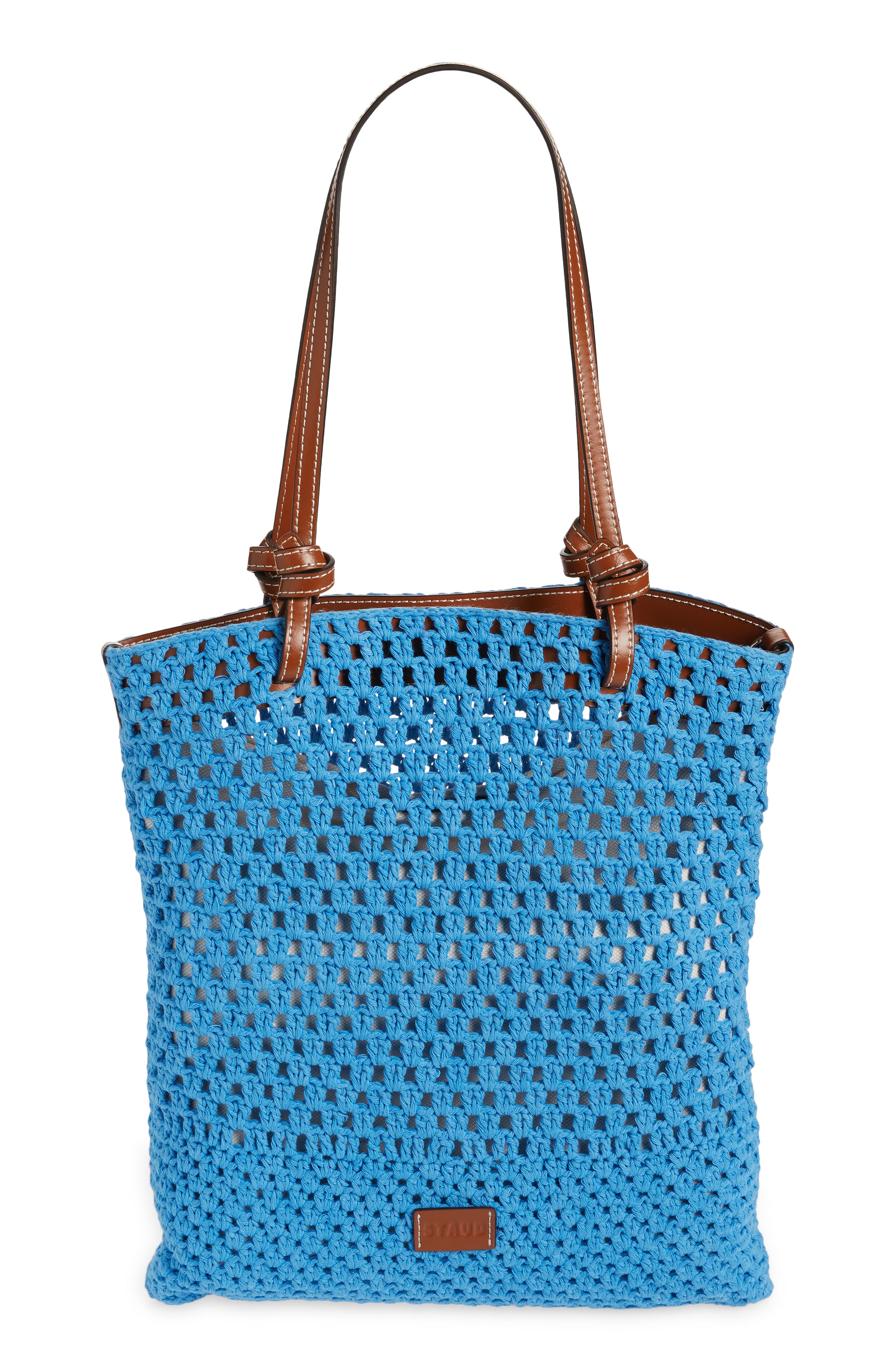 STAUD Helm Woven Tote Bag, Alternate, color, 