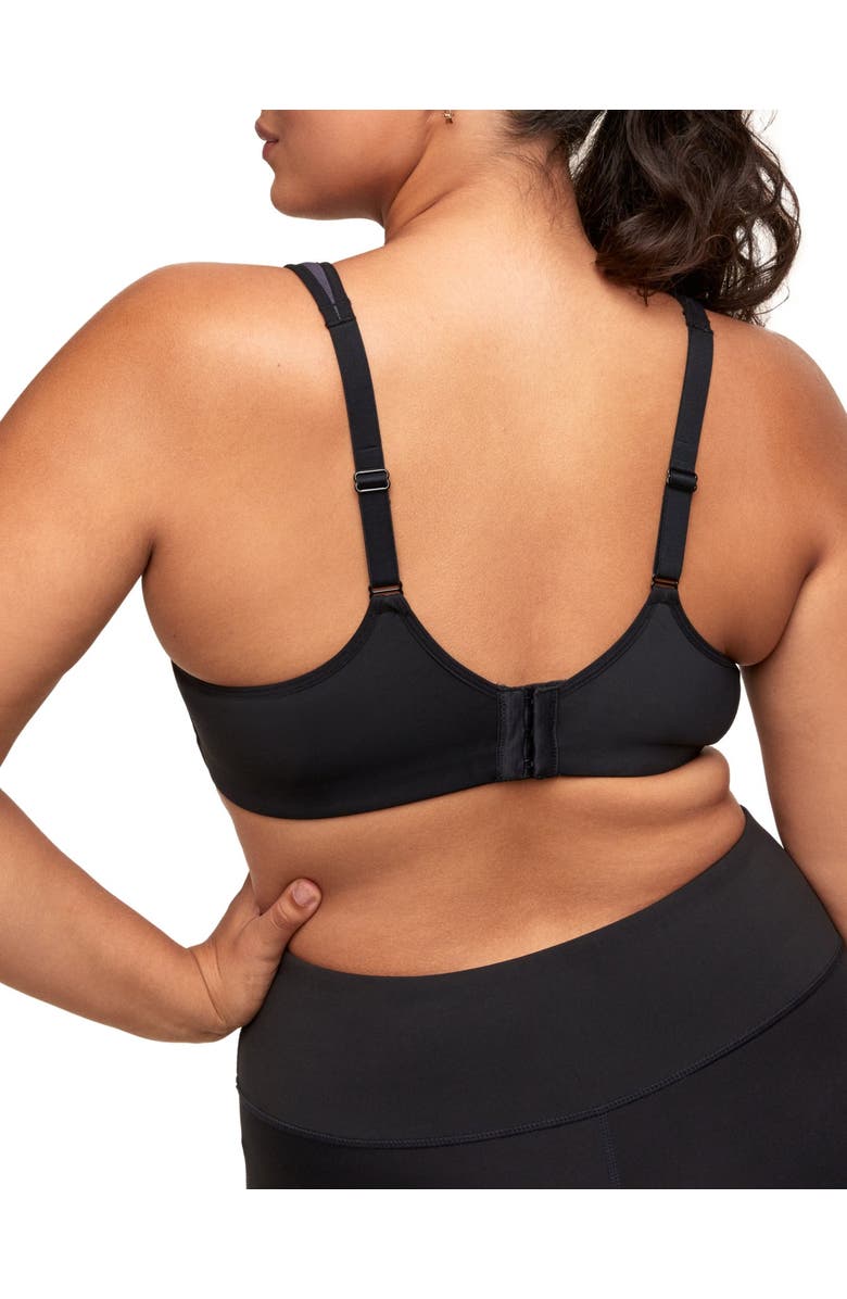 Adore Me Maho High-Impact Sports Bra, Alternate, color, Black