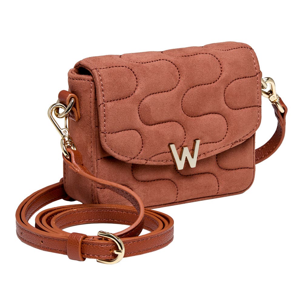 WOLF Mimi Swirl Mini Bag, Alternate, color, Nutshell Brown
