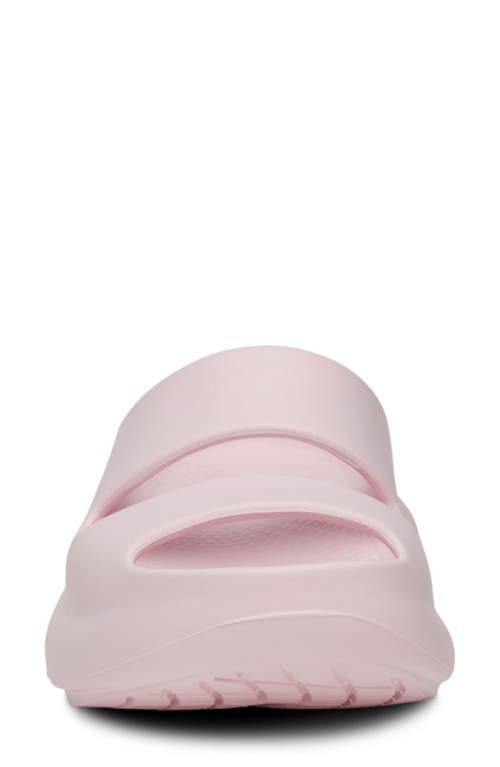 Oofos Ooyea Slide Sandal In Yellow