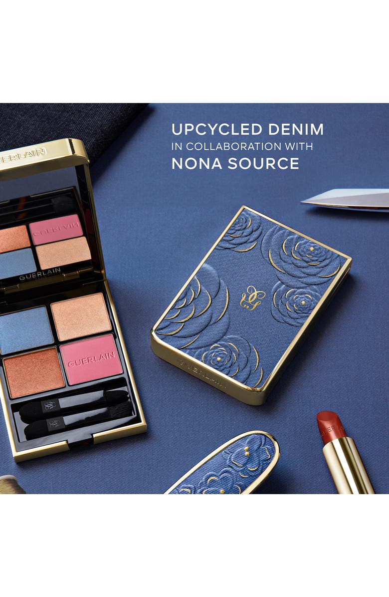 Guerlain Ombres G-Quad Denim Blossom Eyeshadow Palette, Alternate, color, 