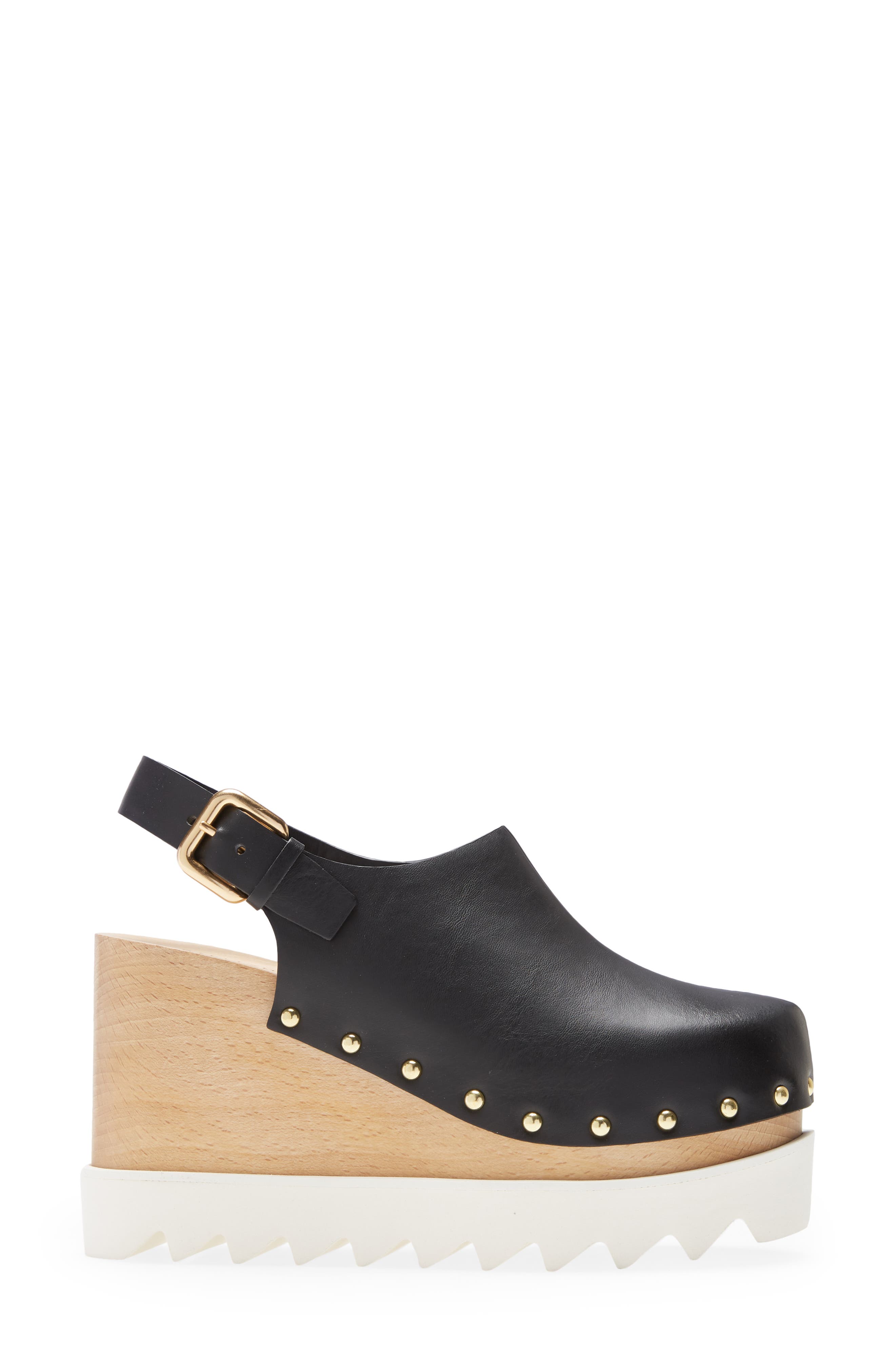 Stella McCartney Elyse Slingback Platform Clog, Alternate, color, 