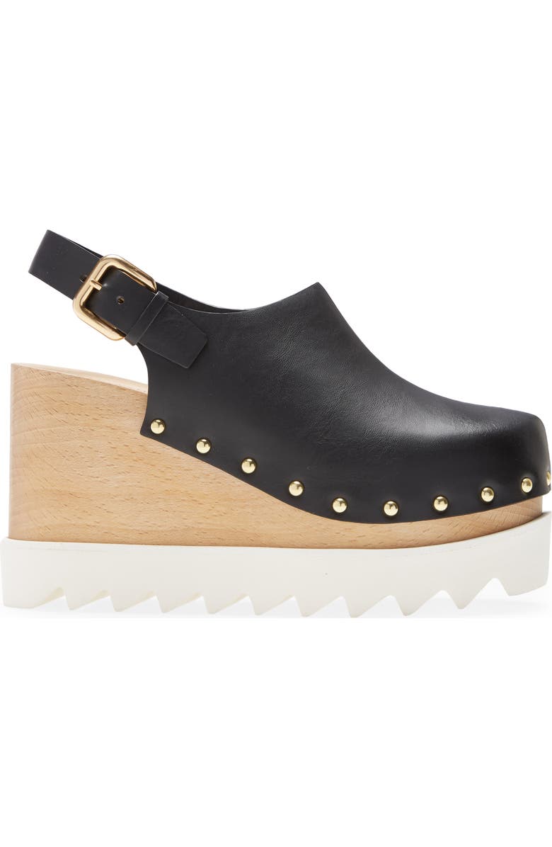 Stella McCartney Elyse Slingback Platform Clog, Alternate, color,