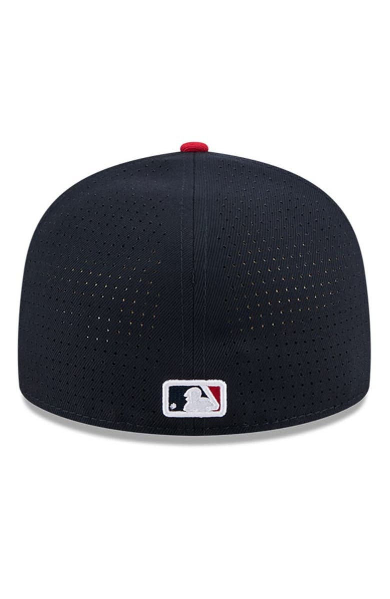 New Era Men's New Era Navy/Red  Houston Astros 2025 MLB All-Star Game Workout Side Patch 59FIFTY Fitted Hat, Alternate, color, Navy