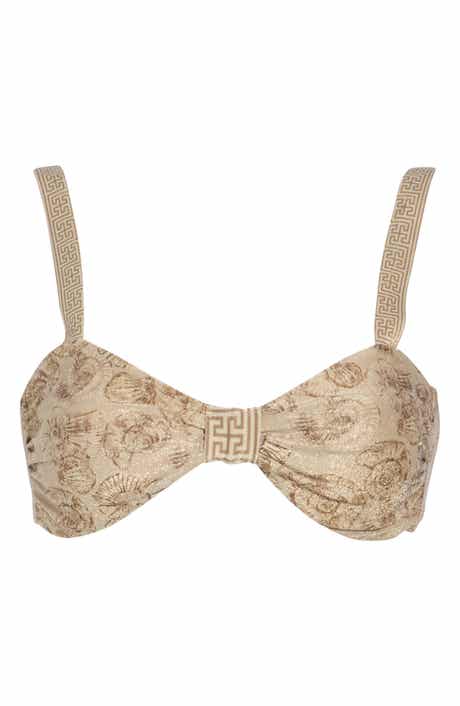 Cosita Linda Shell Print Bikini Top