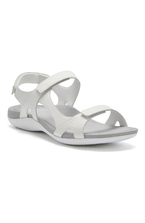 Abeo Oasis Sport Sandal In White - Metatarsal