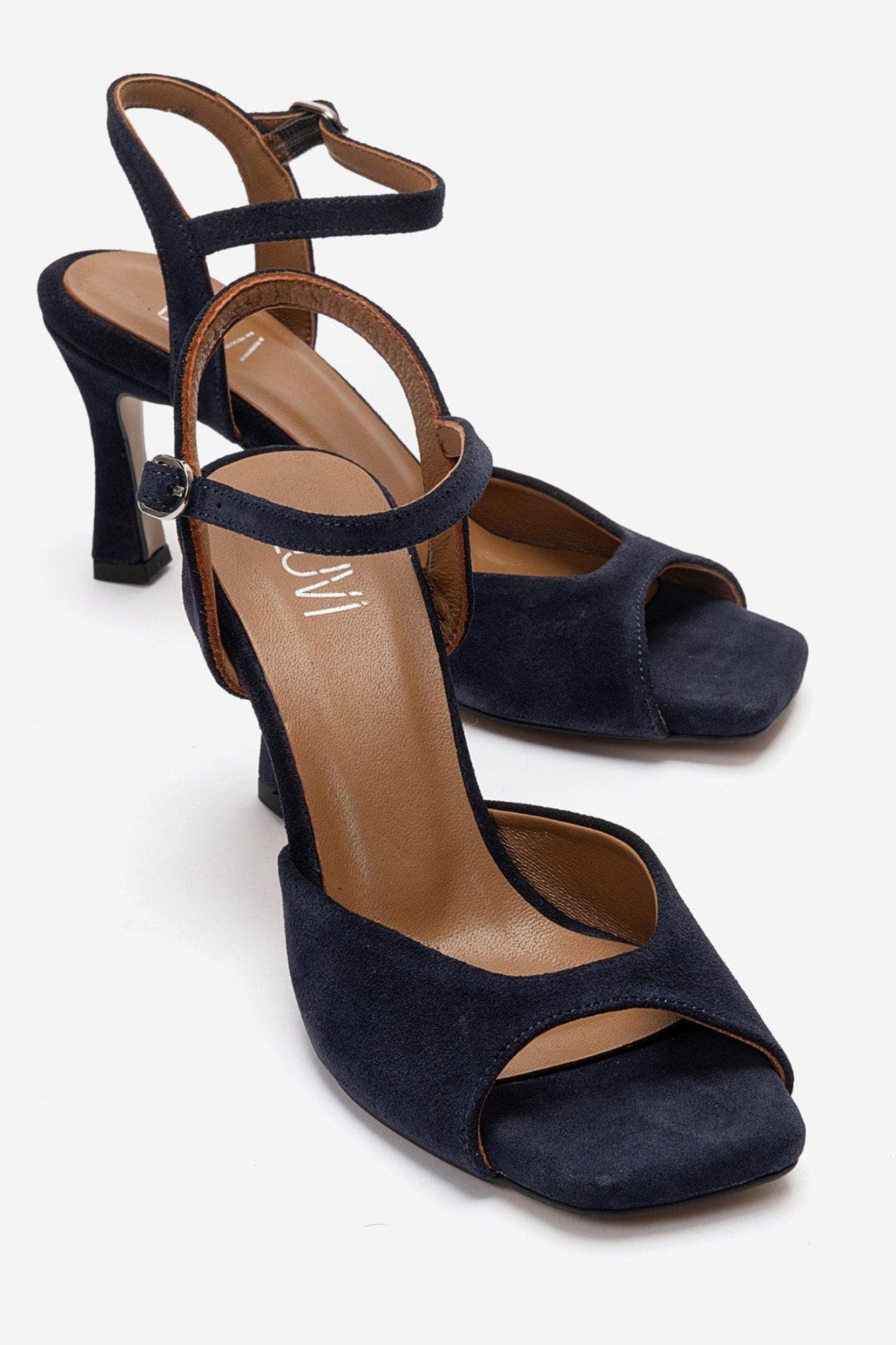 Navy Suede