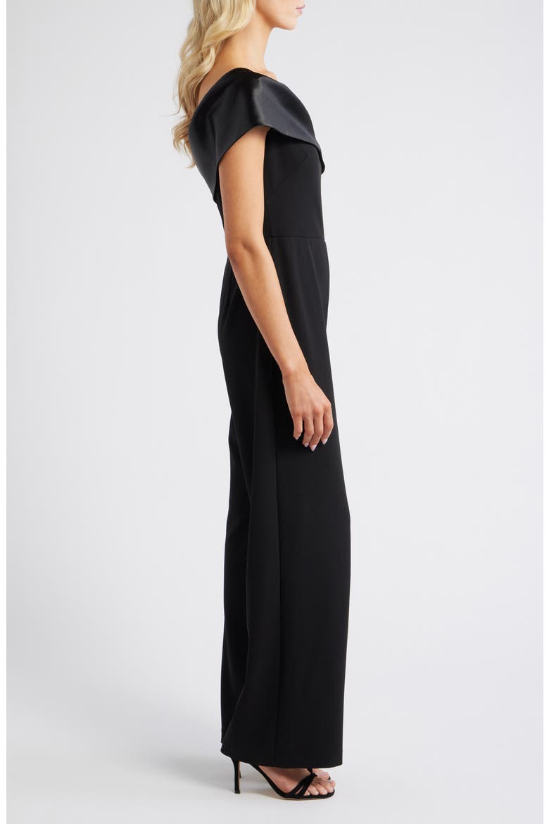 One-Shoulder Jumpsuit, Alternate, color, BLACK
