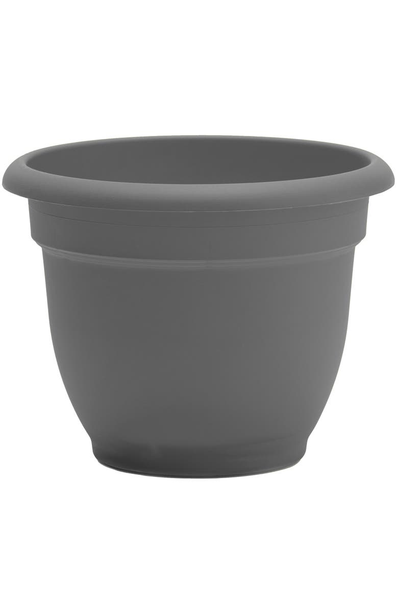 Bloem 12 Inch Ariana Pot Planter, Main, color, Gray
