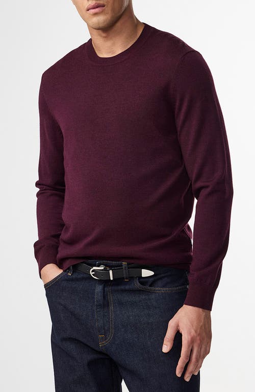 Nn07 Ted 6605 Wool Sweater In Burgundy