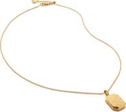 Monica Vinader Signature Locket Necklace