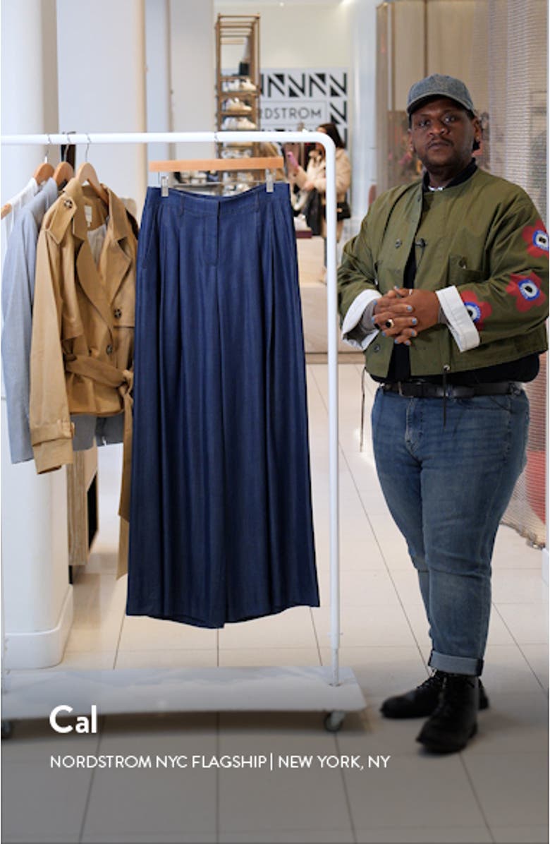 New Didi Pleated Wide Leg Pants, sales video thumbnail