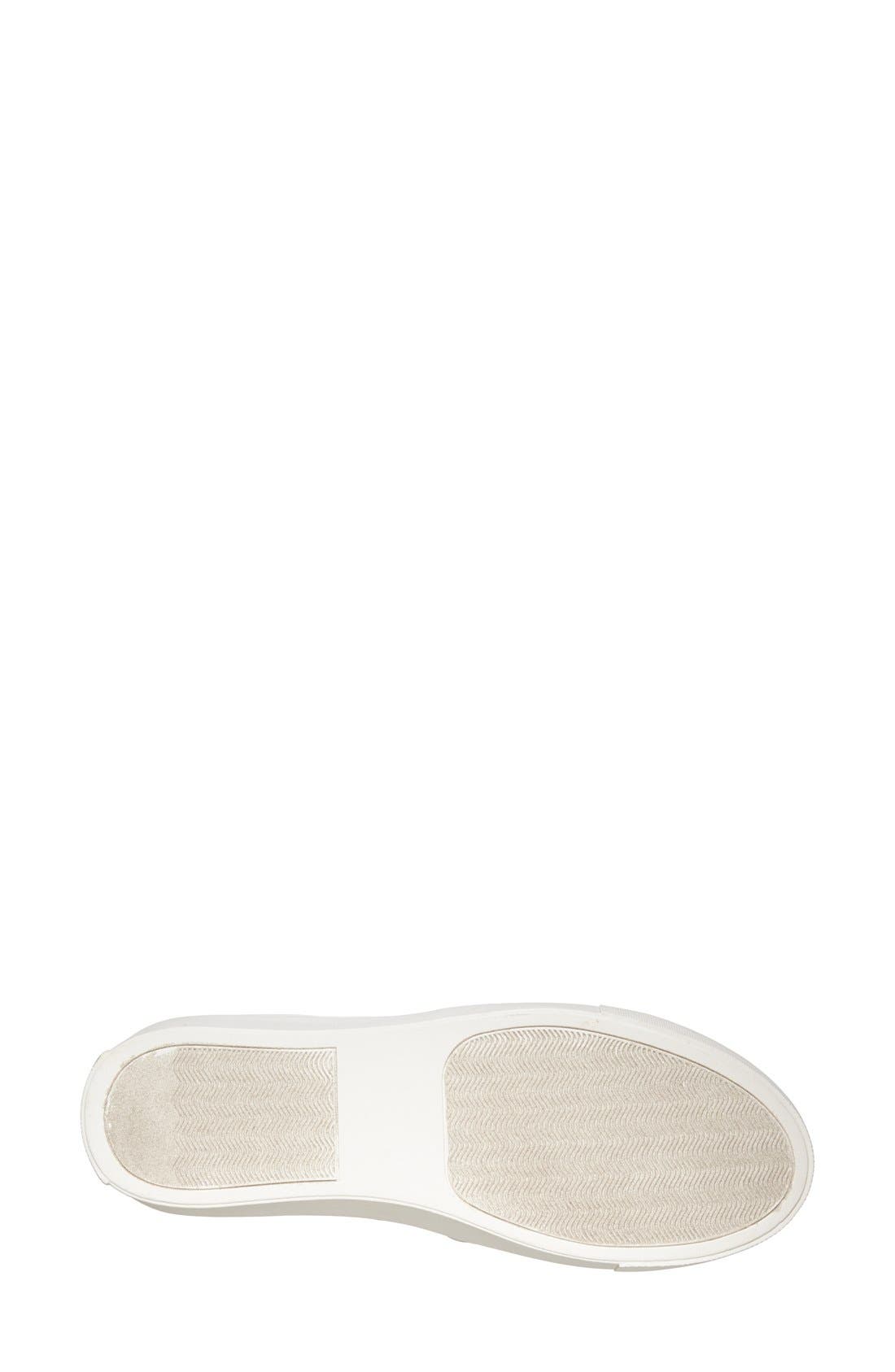 Ecentrcq Sneaker, Alternate, color, WHITE