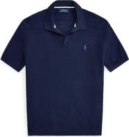 Polo Ralph Lauren Textured Seed Stitch Cotton & Linen Polo