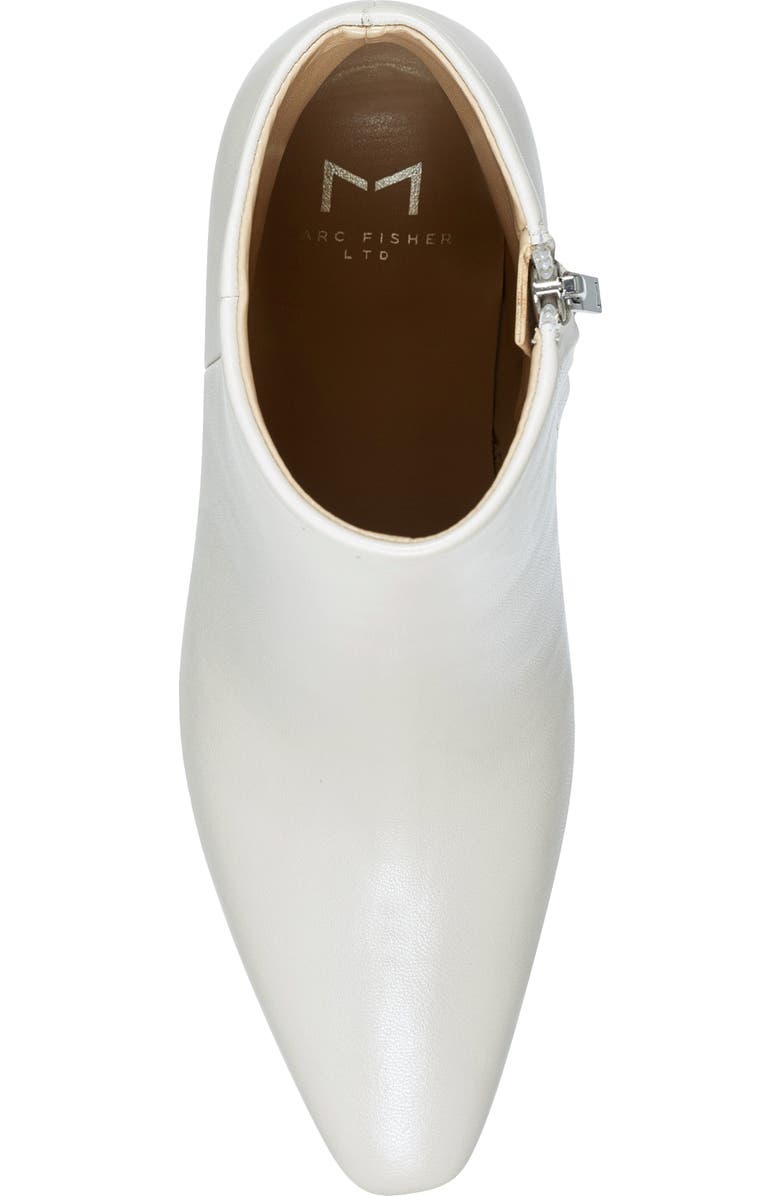 Marc Fisher LTD Yanara Pointed Toe Bootie, Alternate, color, Ivory 150