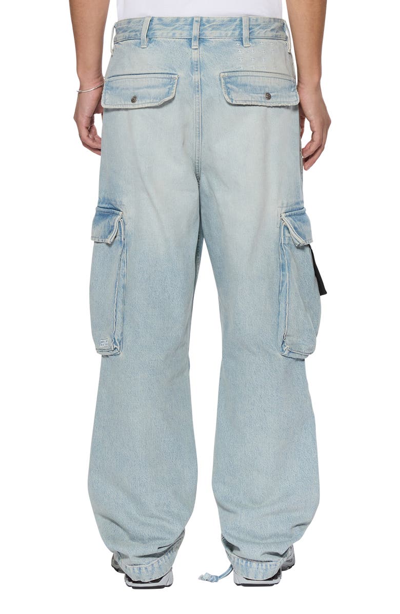 Ksubi Riot Denim Cargo Pants, Alternate, color, 