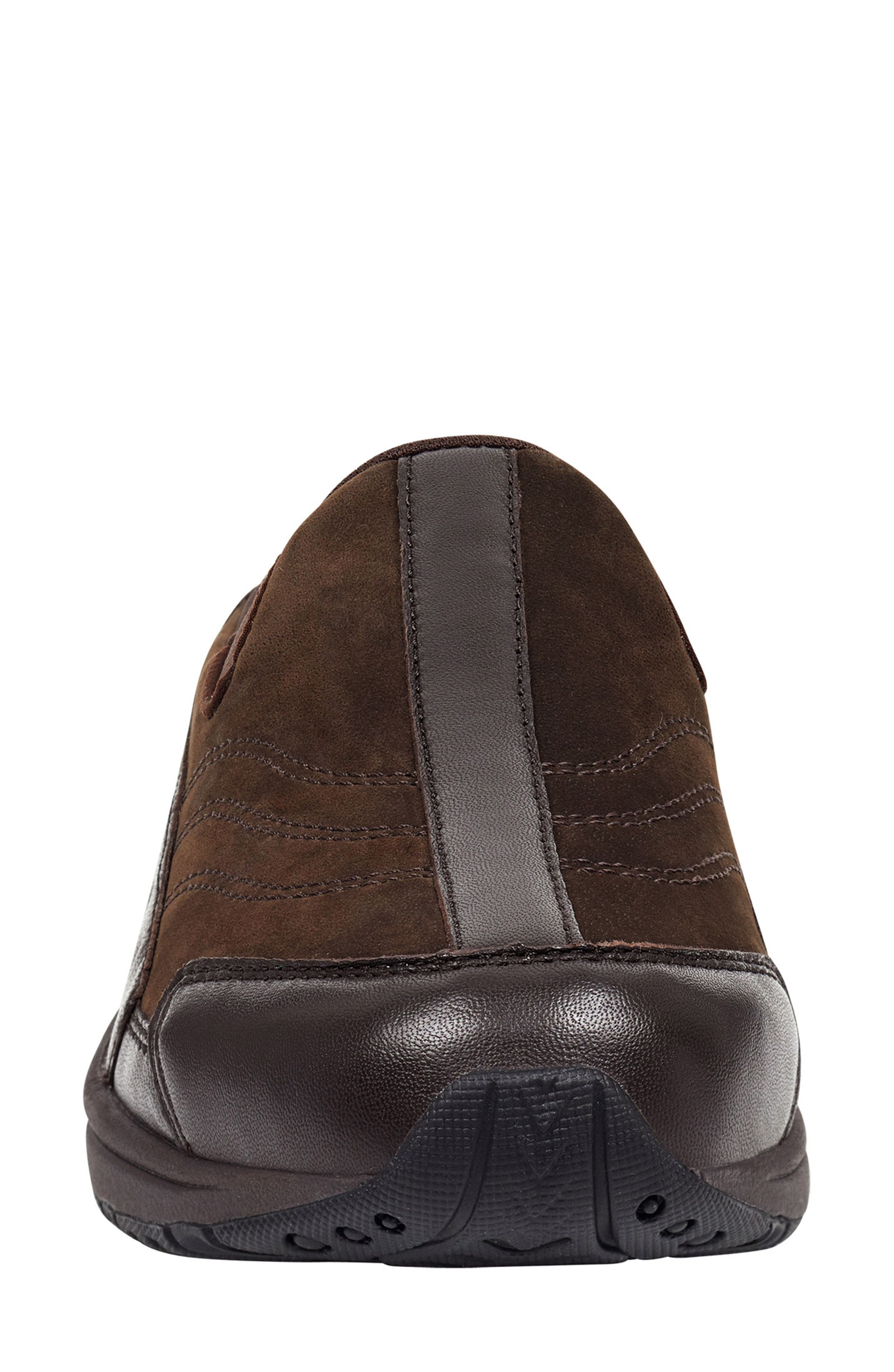 Traveltime Clog Sneaker, Alternate, color, DARK BROWN LEATHER