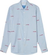 Robert Talbott Reynolds Novelty Bengal Twill Shirt