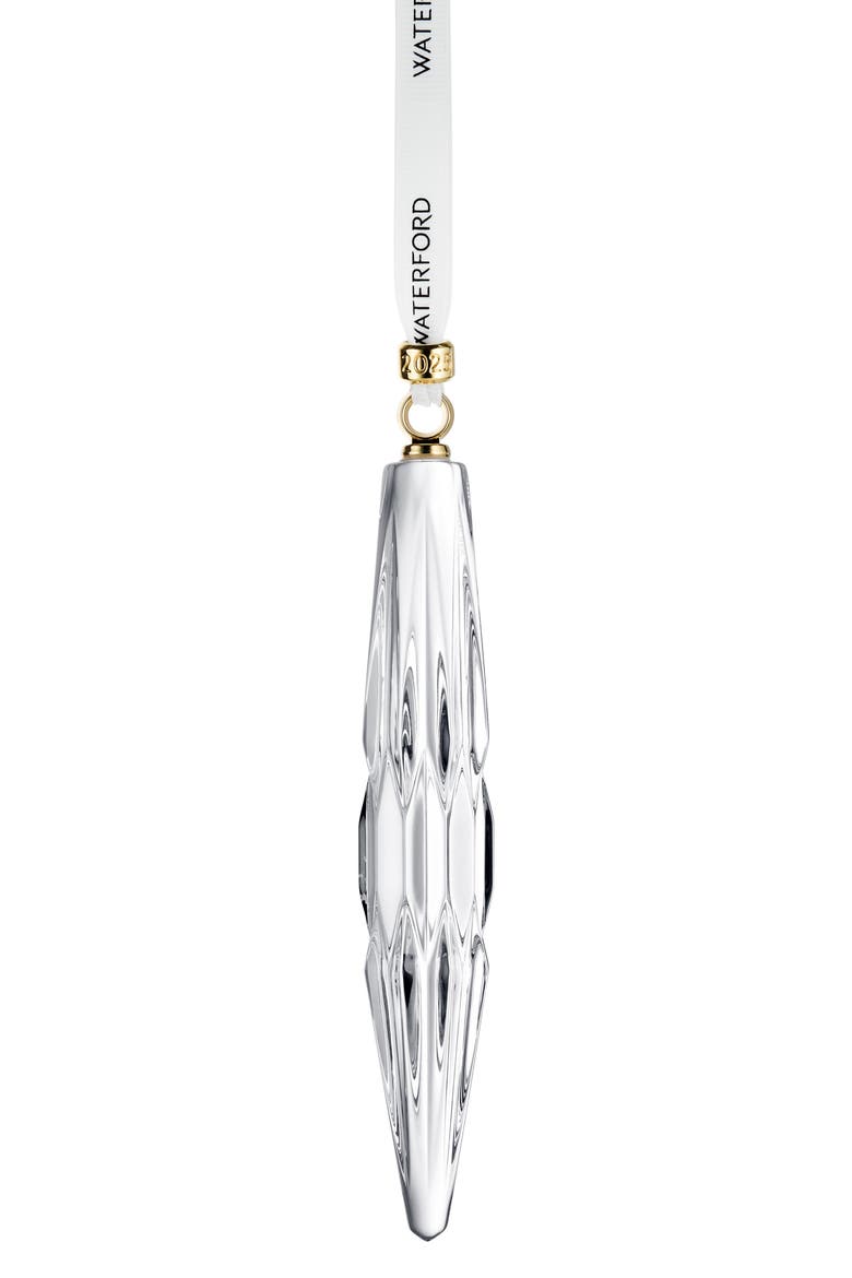 2025 Annual Icicle Crystal Ornament, Main, color, NO COLOR