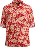 Lauren Ralph Lauren Relaxed Fit Floral Linen Shirt