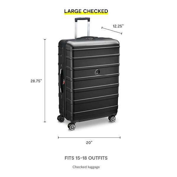 Delsey Paris Margot 3-Piece Hardside Spinner Suitcase Set, Alternate, color, Black