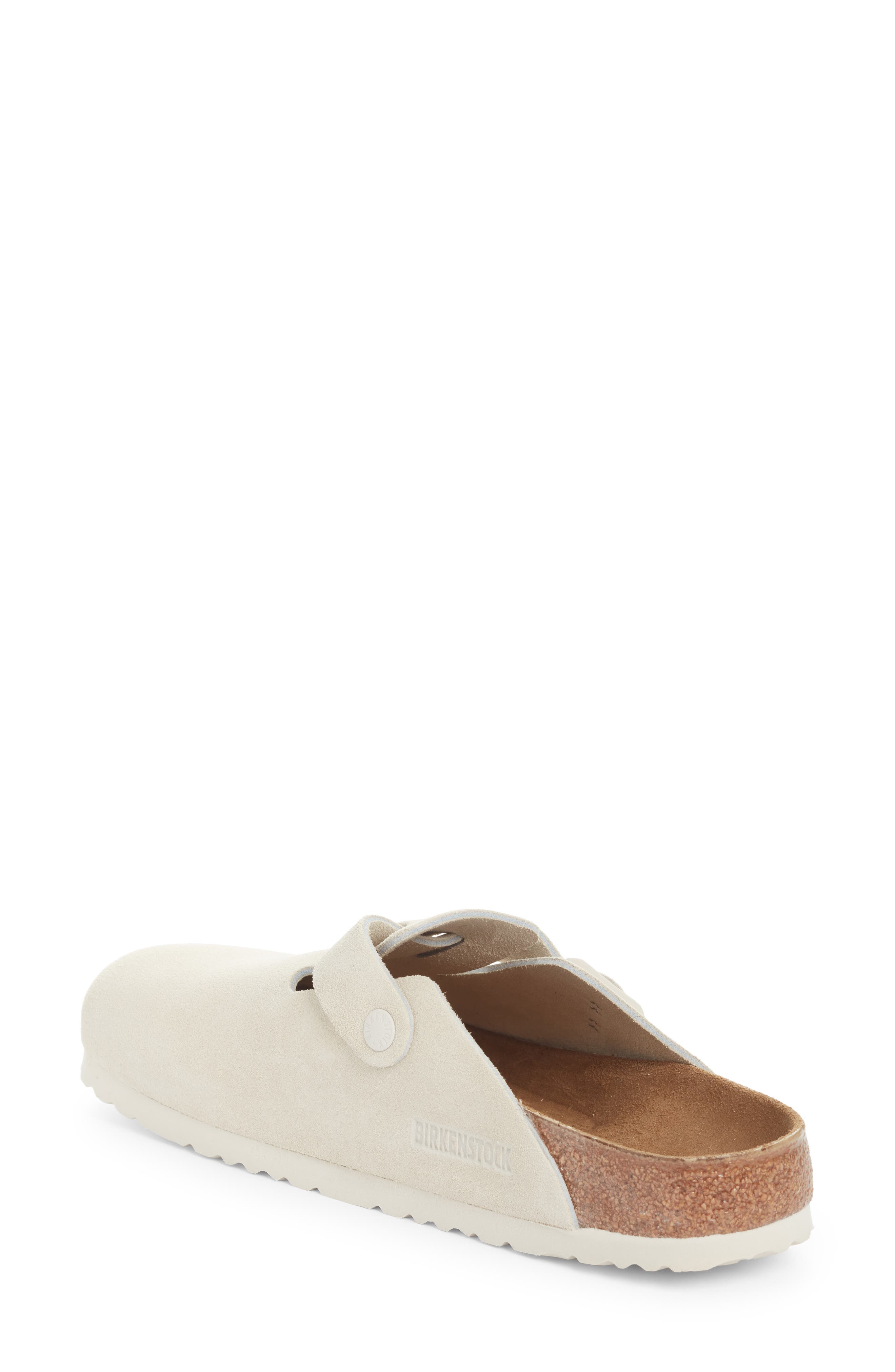 Boston Soft Footbed Clog, Alternate, color, ANTIQUE WHITE