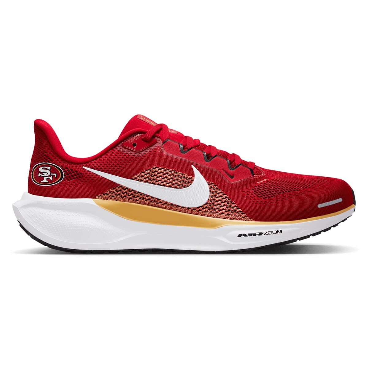 Nike Unisex Nike  Scarlet San Francisco 49ers Air Zoom Pegasus 41 Sneakers, Main, color, Scarlet