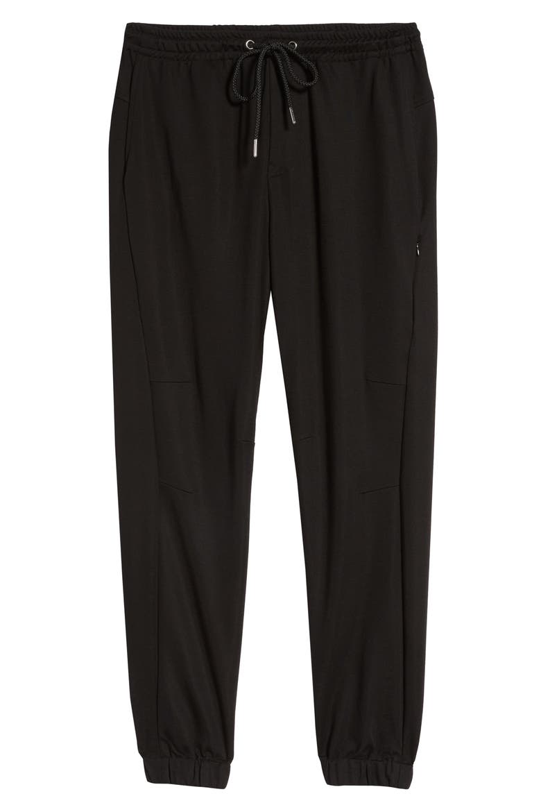 Knit Joggers, Alternate, color, BLACK