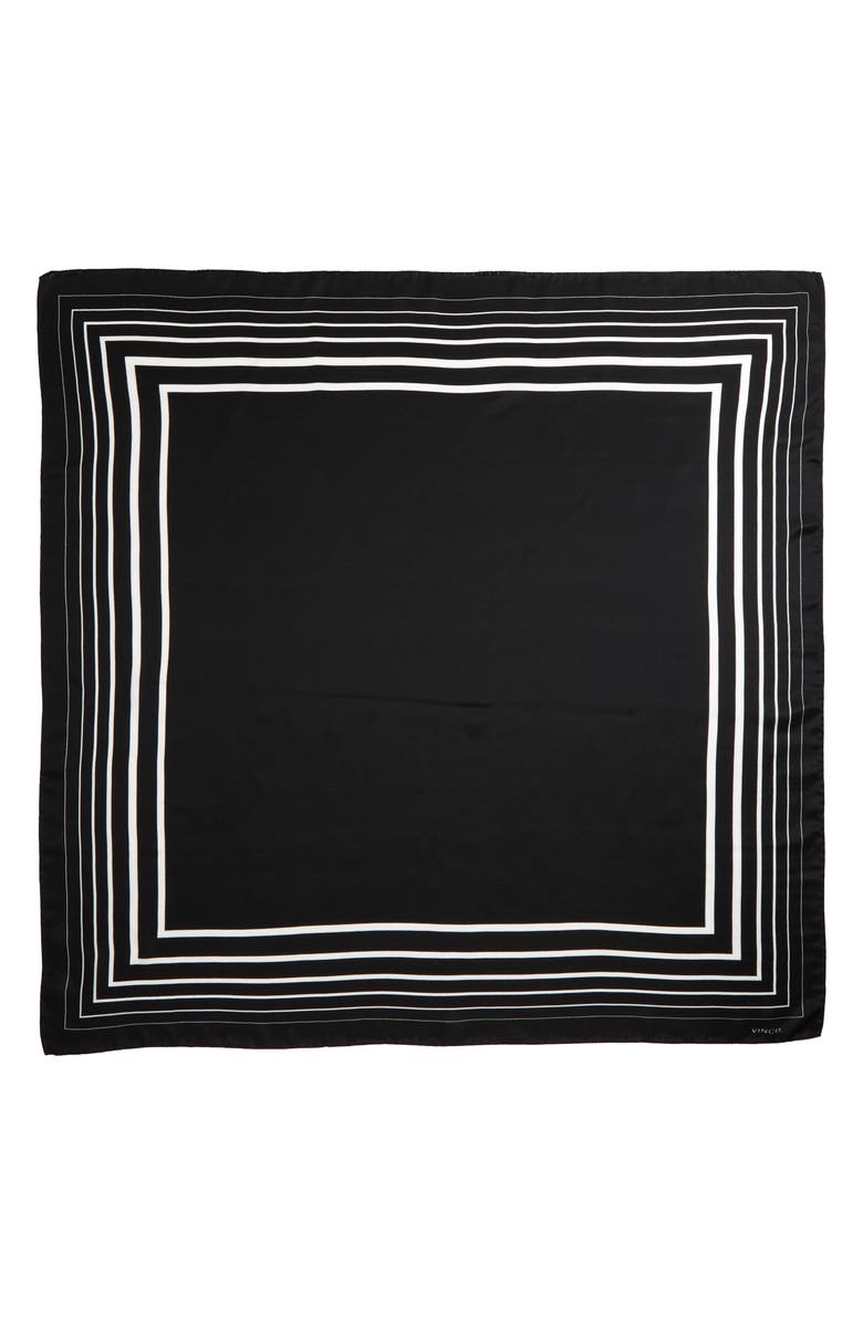 Vince Graduated Stripe Silk Scarf, Alternate, color,