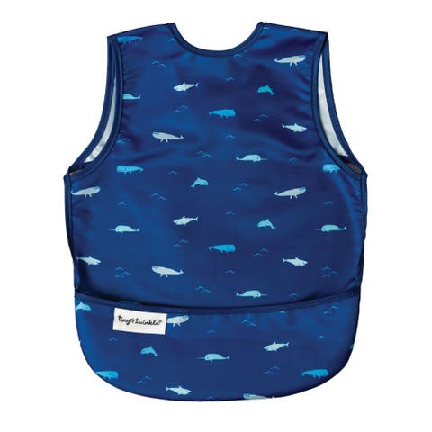 Mess-Proof and Waterproof Baby Apron Bib