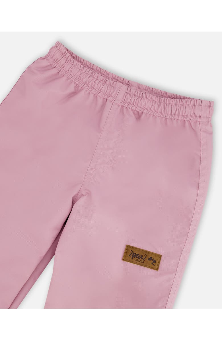 Deux par Deux Girl Splash Pants in Recycled Polyester, Alternate, color, Lilac