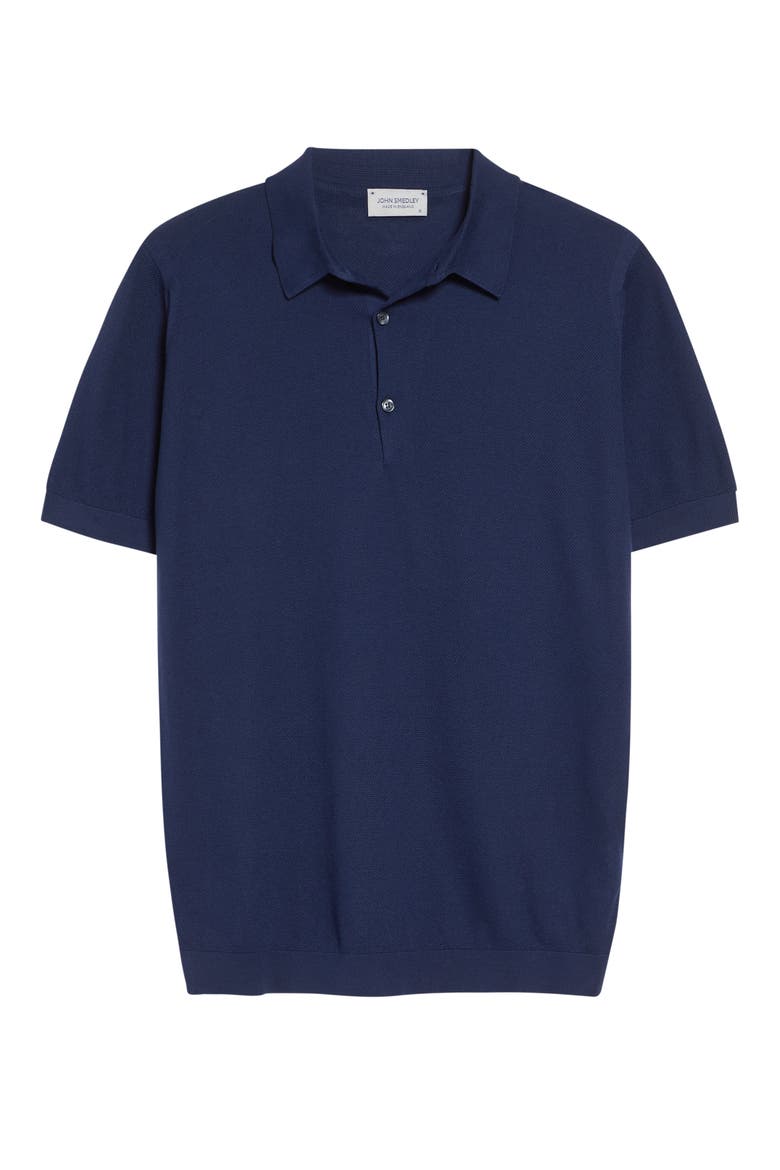 Roth Solid Sweater Polo, Alternate, color, FRENCH NAVY
