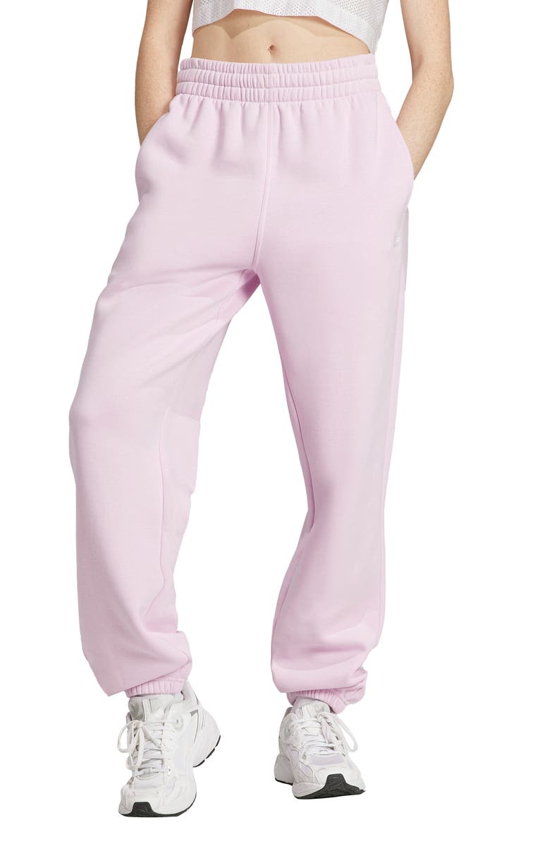 adidas Lifestyle Fleece Joggers, Main, color, 