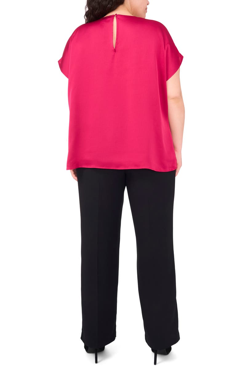 Halogen<sup>®</sup> Charmeuse Top, Alternate, color, Vivacious