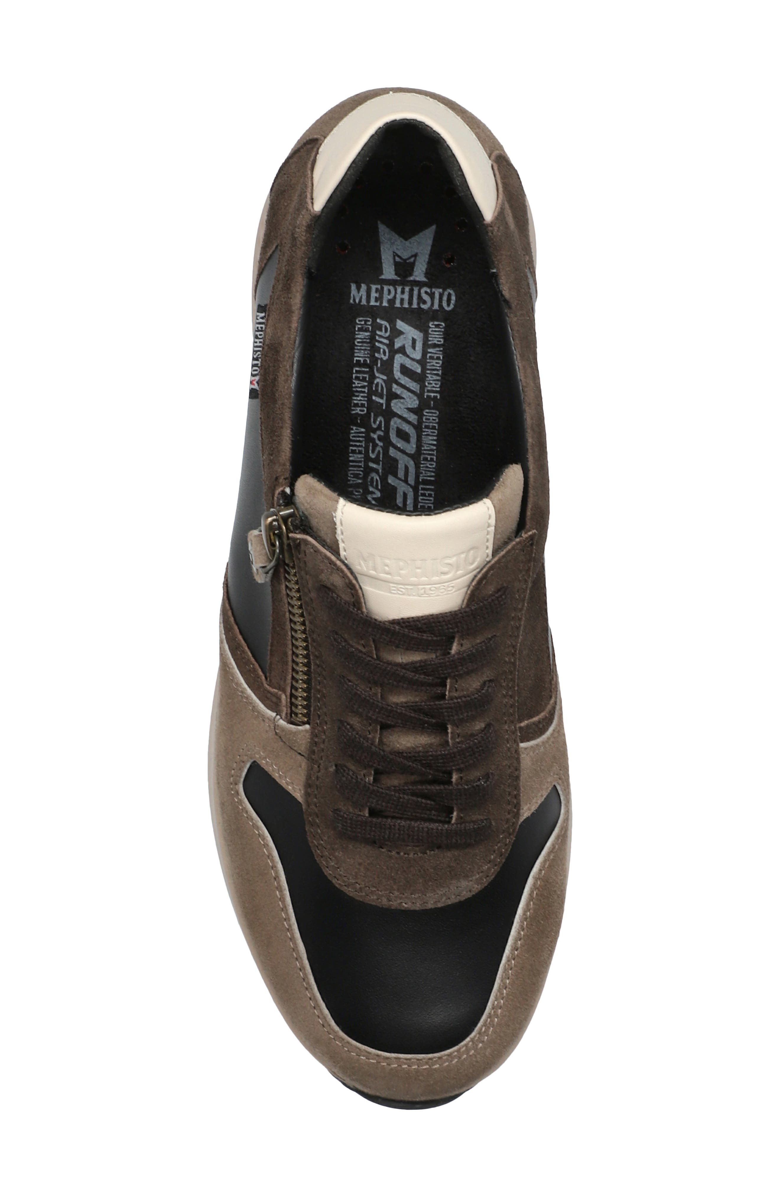 Kim Sneaker, Alternate, color, WALNUT