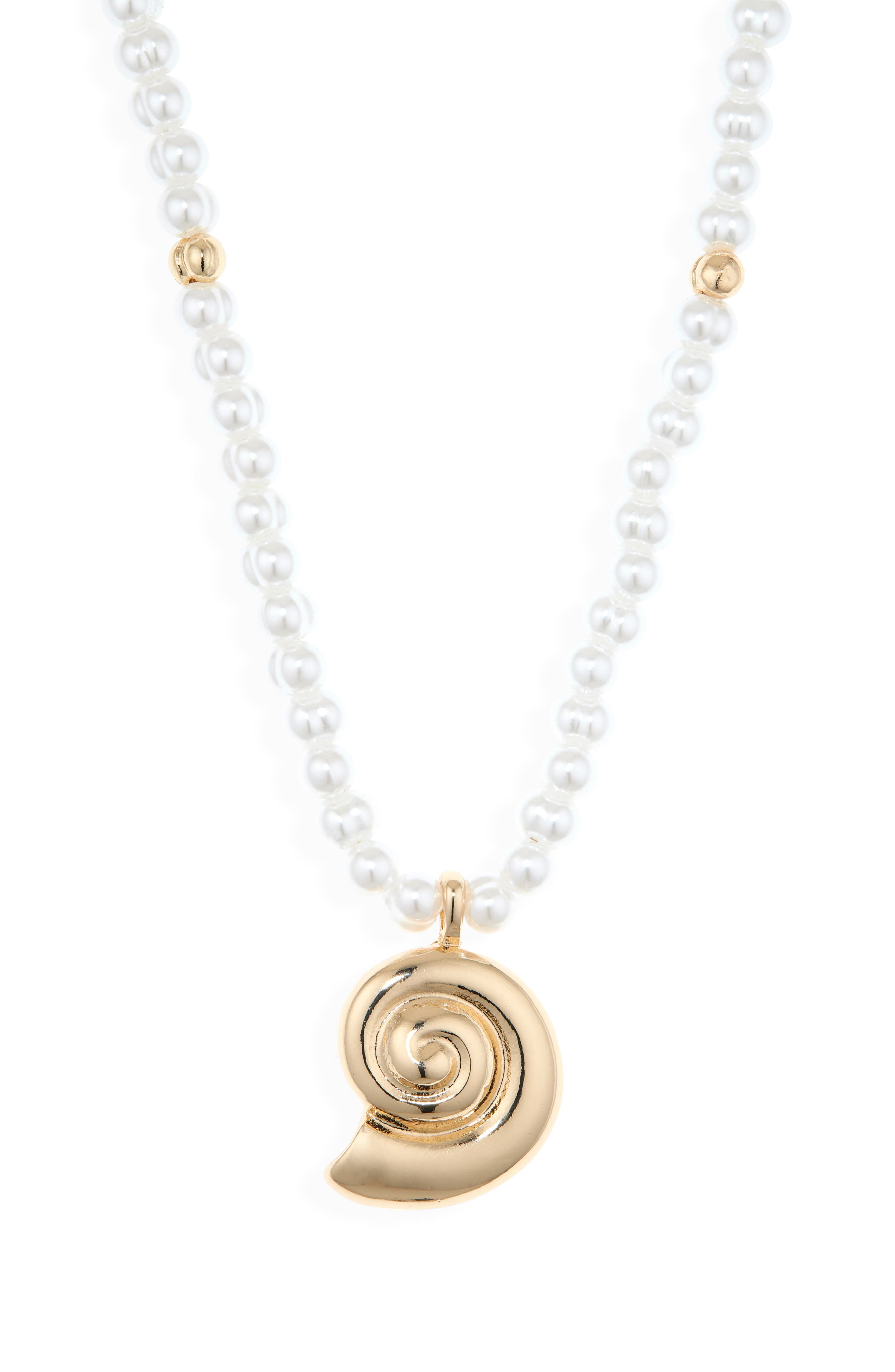 NORDSTROM RACK Shell Pendant Necklace