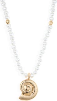 NORDSTROM RACK Shell Pendant Necklace